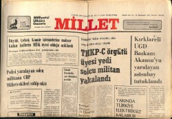 Millet Gazetesi 5 Eylül 1979 - İran Ordusu Mahabad Kentini Aldı GZ66429 - 1