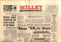 Millet Gazetesi 6 Temmuz 1975 - Kolera Tehlikesine Karşı Vatandaş Uyarıldı GZ103613 - 2