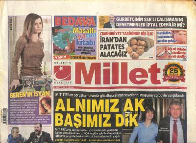 Millet Gazetesi 8 Mayıs 2015 - Cristiano Ronaldo Nepale 7 Milyon Euro Bağışladı GZ125563 - 1