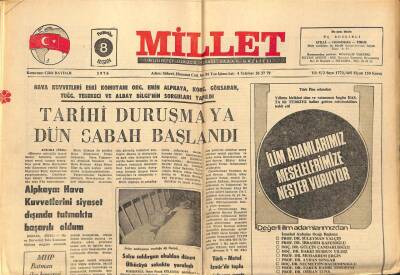 Millet Gazetesi 8 Nisan 1976 - Şehit İsmail Tığlının Katilleri Yargılandı GZ89567 - 1