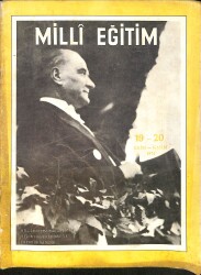 Milli Eğitim Aylık Dergisi Ekim - Kasım 1974 Sayı: 19-20 NDR99514 - Gökçekoleksiyon