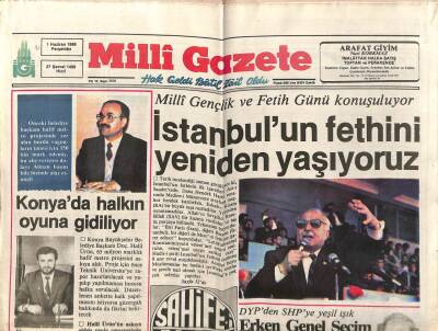 Milli Gazete 1 Haziran 1989 - Doğum Günü Hediyesi GZ55630 - 1