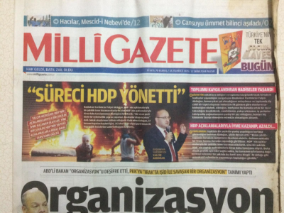 Milli Gazete 12 Ekim 2014 - Yeni Proje,Küreselci İmam Hatipler GZ27610 - 1
