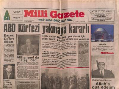 Milli Gazete 17 Ocak 1991 - Doğum Günü Hediyesi GZ55647 - 1
