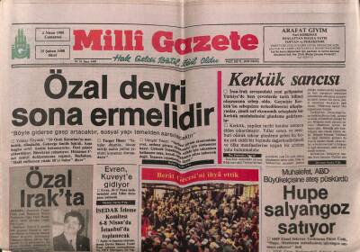 Milli Gazete 2 Nisan 1988 - Doğum Günü Hediyesi GZ55646 - 1