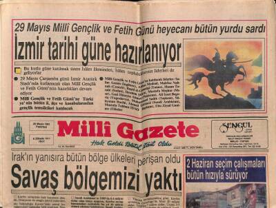 Milli Gazete 20 Mayıs 1991 - Doğum Günü Hediyesi GZ55631 - 1