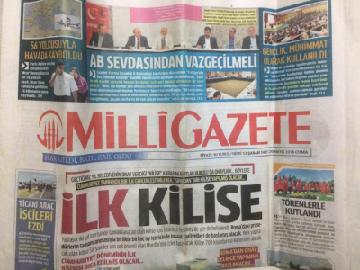 Milli Gazete 20 Mayıs 2016 - Avrupada Saadet Coşkusu GZ27613 - 1