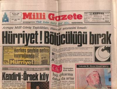 Milli Gazete 26 Ocak 1989 - Doğum Günü Hediyesi GZ55649 - 1