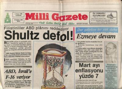 Milli Gazete 6 Nisan 1988 - Doğum Günü Hediyesi GZ55644 - 1