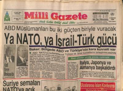 Milli Gazete Gazetesi 12 Eylül 1990 - Kuveyt Iraktan Tazminat İstiyor GZ87353 - 1