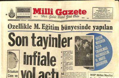 Milli Gazete Gazetesi 14 Mart 1974 - Anadolunun Sanayileşme Hamlesine Hız Verilecek GZ98744 - 1