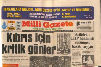 Milli Gazete Gazetesi 15 Haziran 1979 - Boluda Bir Kereste Fabrikasında Yangın Çıktı Zarar 150 Milyon Lira GZ98319 - 1