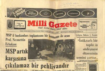Milli Gazete Gazetesi 16 Ocak 1977 - Mef-Der Asgari Ücretin 2500 Lira Olmasını İstedi - Trakyada Kavakdere-2 Kuyusunda Petrol Bulundu GZ98364 - 1