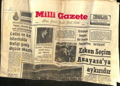 Milli Gazete Gazetesi 17 Aralık 1973 - Erman Tuncerin Konferansı , İlgi Topladı - Fiskobirlik 200 Milyon Liraya Yeni Bir Fındık İşleme Tesisi Kuruyor GZ98637 - 1