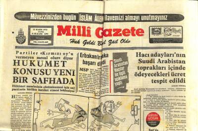 Milli Gazete Gazetesi 22 Kasım 1974 - Silopide Kaybolan 26 Kişiden 24ü Bulundu GZ98612 - 1