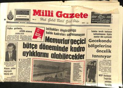 Milli Gazete Gazetesi 22 Şubat 1974 - Doğu Ve Güneydoğuda Sari Hastalık Başgösterdi GZ98740 - 1