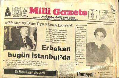 Milli Gazete Gazetesi 27 Nisan 1980 - Ankarada Berber Salonu Tarandı 4 Ölü Var GZ98698 - 1