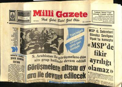 Milli Gazete Gazetesi 30 Nisan 1974 - Sakaryada Tütün Ekicisine 15 Milyon Lira Ödendi GZ98680 - 1