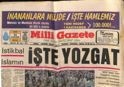 Milli Gazete Gazetesi 31 Mayıs 1979 - İşte MSP Gençlik Günü GZ98345 - 1