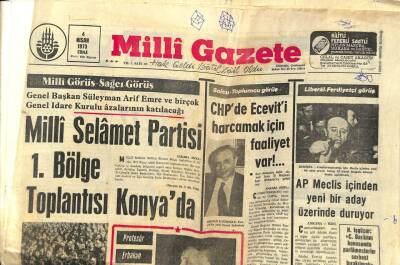 Milli Gazete Gazetesi 6 Nisan 1973 - Bağ-Kurda Emeklilik Yaşı Belli Oldu - Erzurumda Günde Üç Milyon Bardak Çay İçiliyor GZ98360 - 1