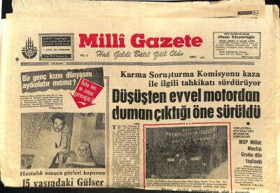 Milli Gazete Gazetesi 7 Mart 1974 - İskenderun Demir Çelik Tesisleri Yılda Türk Ekonomisine 5 Milyar Lira Gelir Sağlayacak GZ98368 - 1