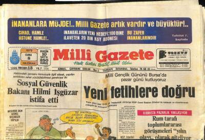 Milli Gazete Gazetesi 8 Haziran 1979 - Timurağaoğlu Güneydoğuda Akaryakıt Yokluğundan Hasat Kaldırılamıyor GZ98352 - 1