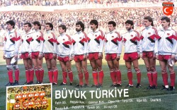 Milli Takım Oyuncu Kadrosu Kartpostal KRT5358 - Gökçekoleksiyon