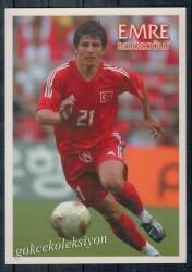Milli Takım Oyuncusu Emre Belözoğlu Kartpostal KRT4645 - Gökçekoleksiyon