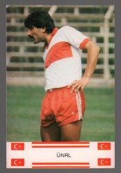 Milli Takım Oyuncusu Ünal Kartpostal KRT4659 - Gökçekoleksiyon