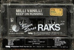 Milli Vanilli - Keep on Running Kaset (İkinci El Kaset) KST19066 - 2