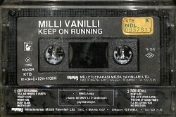 Milli Vanilli - Keep on Running Kaset (İkinci El Kaset) KST22622 - 2