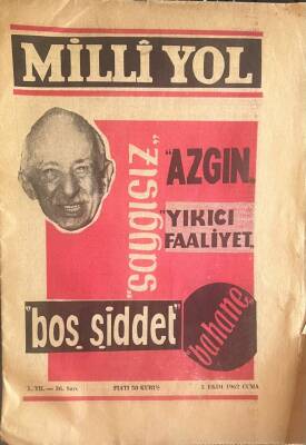 Milli Yol Dergisi Sayı 36 5 Ekim 1962 - İsmet İnönü, Meclis Tahkikat Komisyonu NDR85048 - 1