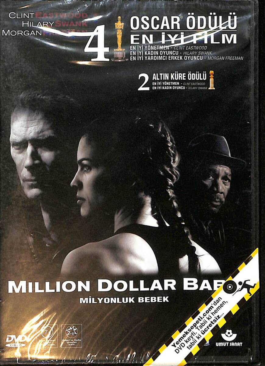 Million Dollar Baby / Milyonluk Bebek DVD (Sıfır) DVD2756 - 1