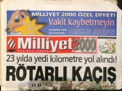 Milliyet 2000 Gazetesi 15 Mayıs 2000 - Hülya Avşar Kadın Vekillerden Olumlu Not Aldı - Levent Kırca: Turp Gibiyim GZ3825 - Gökçekoleksiyon
