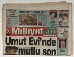 Milliyet 2000 Gazetesi 21 Mayıs 2000 - Umut Evi nde Mutlu Son GZ5779 - 2