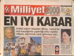 Milliyet 2000 Gazetesi 27 Mayıs 2000 - Türkan Şoray Ve Sezen Aksu Önce Dertleştiler Sonra Eğlendiler - Kerem Alışık: Adım Çıkmış Çapkına GZ3337 - Gökçekoleksiyon