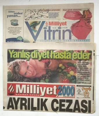 Milliyet 2000 Gazetesi Vitrin Eki İle 28 Ekim 2000 - Ayrılık Cezası GZ8046 - 1