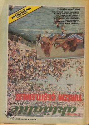 Milliyet Aktüalite 26 Haziran 1988 - Türkan Şoray Biz Toplum Olarak Kaderciyiz DRG1283 - 1