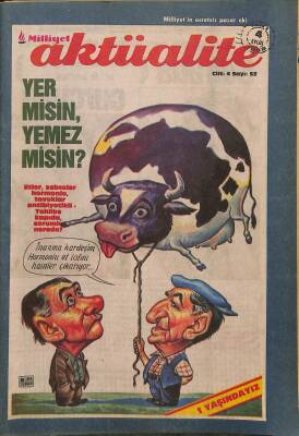 Milliyet Aktüalite Cilt4 Sayı52-4 Eylül 1988-Baykaldan Altınsoya Bir milyonluk oyun DRG1292 - 1