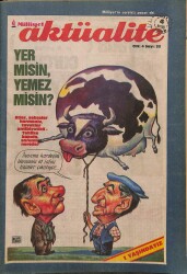 Milliyet Aktüalite Cilt4 Sayı52-4 Eylül 1988-Baykaldan Altınsoya Bir milyonluk oyun DRG1292 - Gökçekoleksiyon