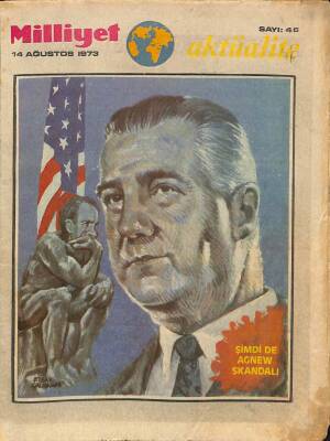 Milliyet Aktüalite Dergisi 14 Ağustos 1973 - Agnew Skandalı NDR69224 - 1