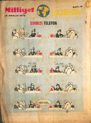 Milliyet Aktüalite Dergisi 19 Aralık 1972 Sayı 13 - Sovyet Aydınlarının Özgürlük Savaşı DRG937 - 1