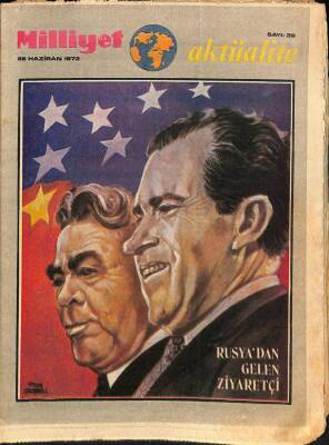 Milliyet Aktüalite Dergisi 26 Haziran 1973 - Rusya`dan Gelen Ziyaretçi NDR69111 - 1
