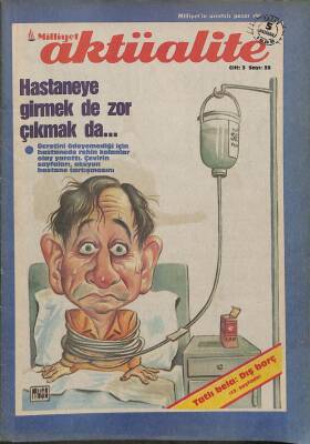 Milliyet Aktüalite Dergisi 5 Haziran 1988 Sayı39-Hastaneye Girmek De Zor Çıkmak Da DRG1299 - 1