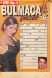 Milliyet Bulmaca Pazar 5 Ağustos 2001 NDR85561 - Gökçekoleksiyon
