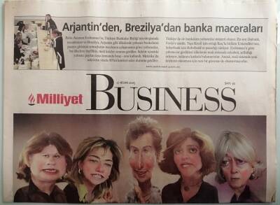 Milliyet Busıness Gazetesi 17 Nisan 2005 Türkiyenin İyi Kötü Artık Bir Doktor Reçetesi Var -GZ44003 - 2