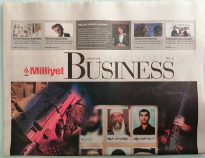 Milliyet Busıness Gazetesi 23 Kasım 2003 Atatürkten Madalyalı İzmirli Makarnacı -GZ44028 - 1