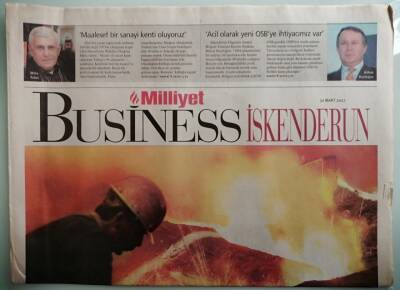 Milliyet Busıness Gazetesi 30 Mart 2007 Depreme Karşı Süper Elastik Çelik Üretti -GZ37656 - 1