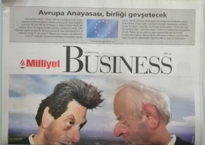 Milliyet Bussınes Gazetesi 22 Mayıs 2005 Laz Fıkrası Gibi Dernek Kavgası - GZ44615 - 2