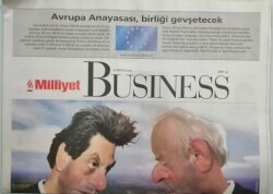Milliyet Bussınes Gazetesi 22 Mayıs 2005 Laz Fıkrası Gibi Dernek Kavgası - GZ44615 - 1